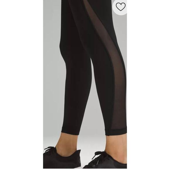 LULULEMON size 8 leggings NAVY - Picture 3 of 9